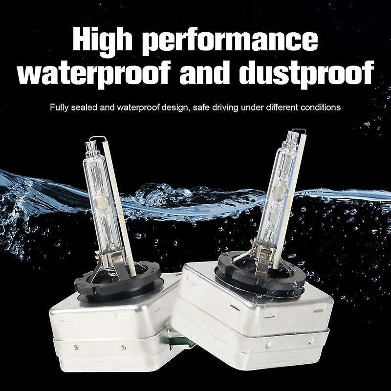 D3S HID Replacement Headlight Bulbs 35W 6000K White High Low Beam for Charger 2011-2020, 2 Pack (600