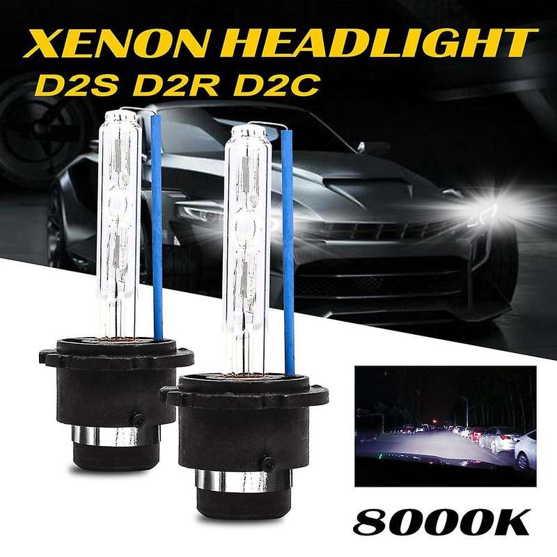 D2R/D2S/D2C 35W Hid Headlight Replacement Bulbs Lamps (1 Pair) BDT 8000K