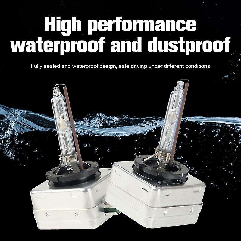 D3S HID Replacement Headlight Bulbs 35W 4300K Warm White High Low Beam for Charger 2011-2020, 2 Pack