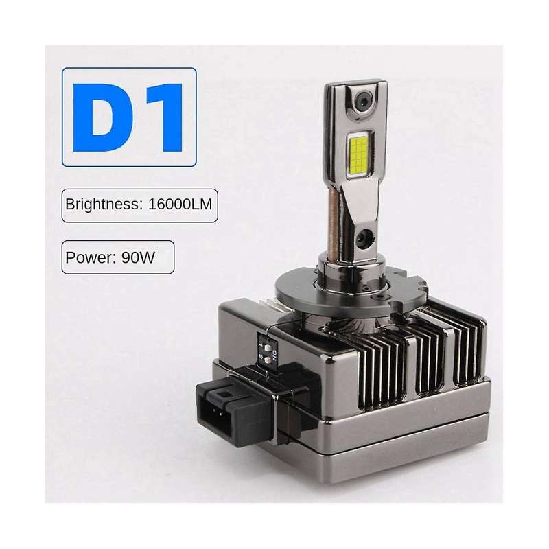 D3s Led Lamp Xenonbulb Headlight Replacement Aluminum Heat Sink + Heat Pipe + Electroplated Housing