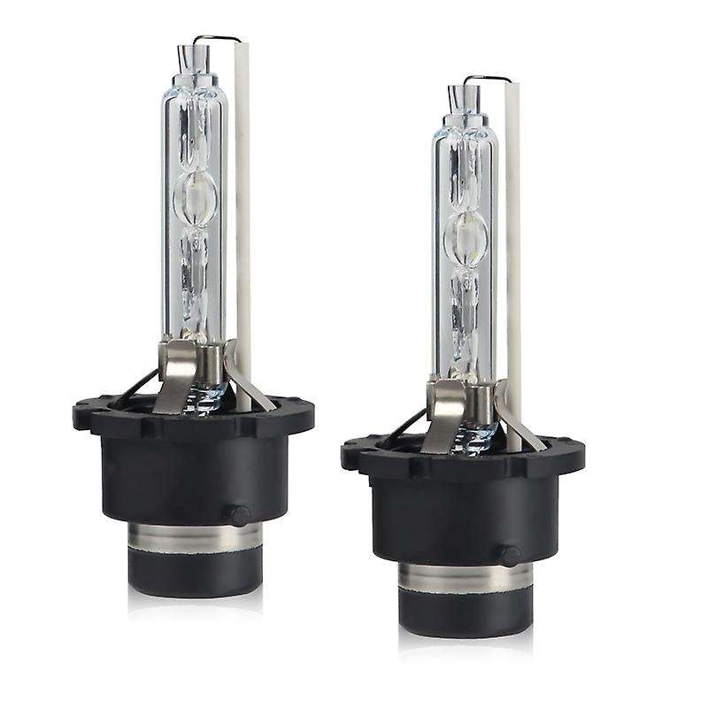 D4S HID Bulbs, Xenon Headlight Replacement Bulb 35W 6000K White High Low Beam for , Pack of 2 (6000K