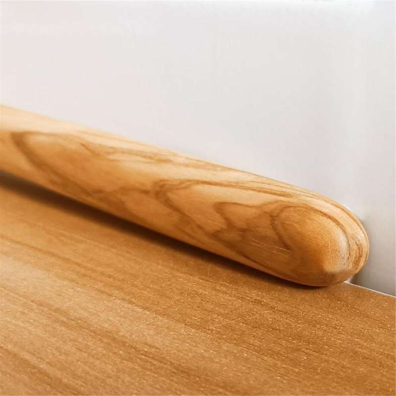 Danish Dough Whisk - 2Pcs Olive Wooden Bread Whisk, Bread Making Tools for Mixing - Sourdough Whisk