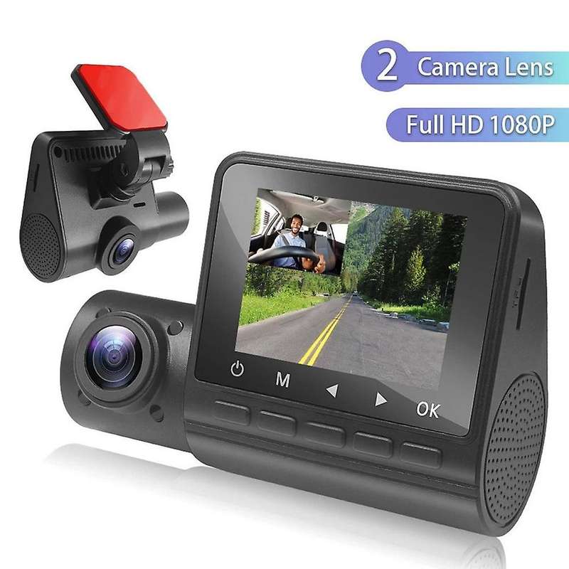 Dash Cam 1080P HD Car DVR with Rotatable Lens Motion Detection Night Vision Dashboard Camera Driving