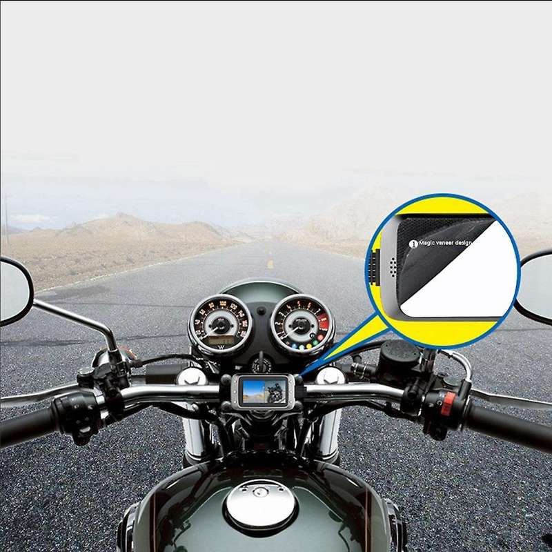 Dash Camera Front and Rear Lens Dashcam Full HD 1080p with Motorcycle GPS Driving Recorder DVR for M