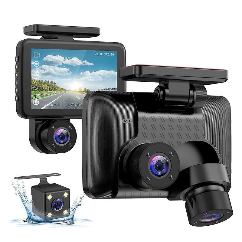 Dash Camera for Cars 1080p Cam Front and Rear Inside,night Vision,loop Recording,g-sensor,motion Det