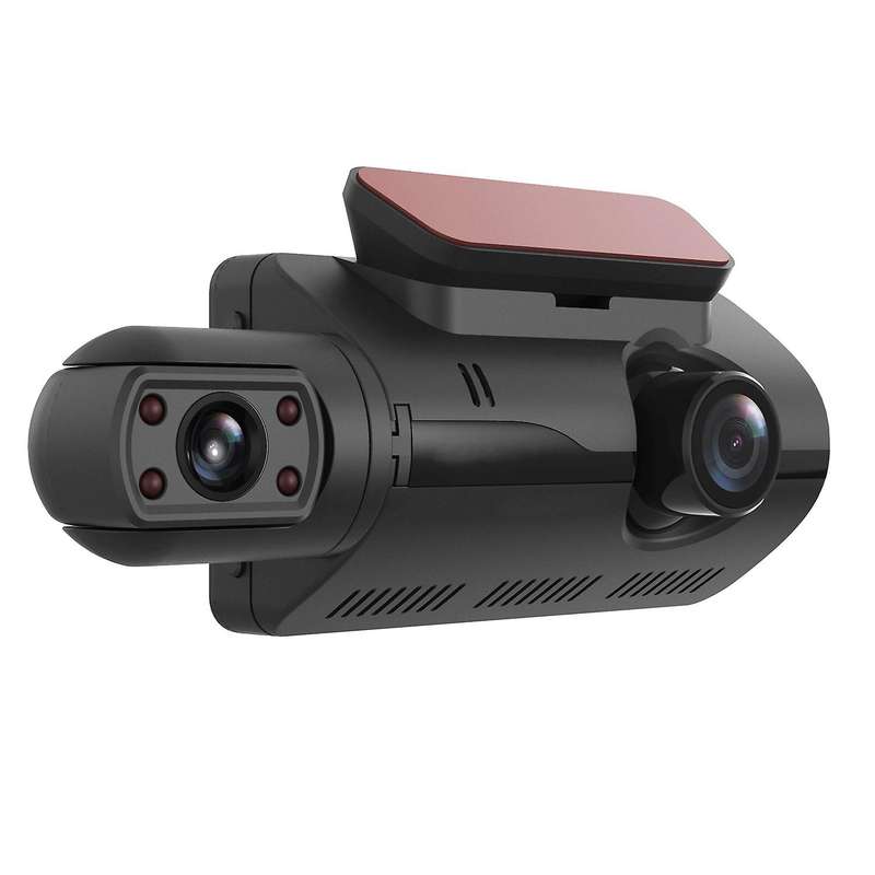 Dash Cam IPS Car DVR Camera Dual Lens Dash Cam 1080P Night Vision Driving Video Recorder