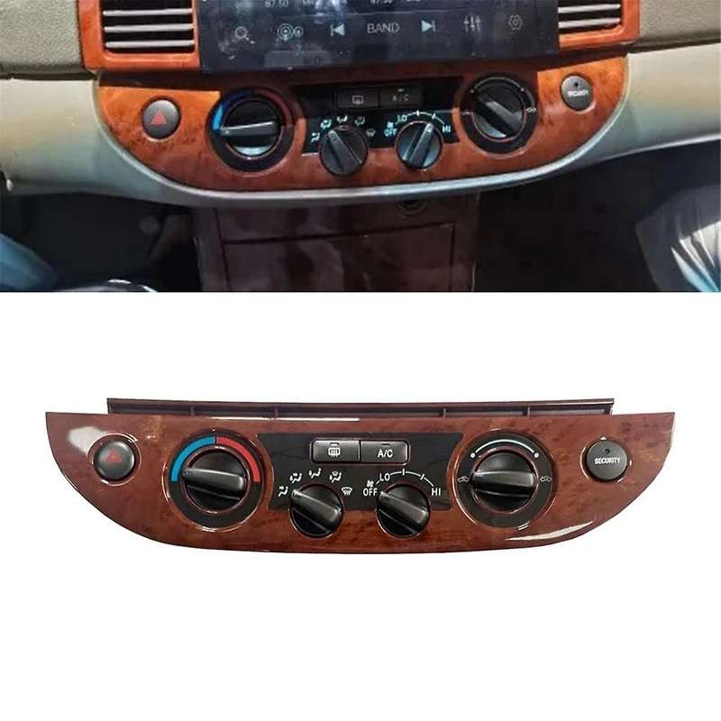 Dashboard Climate Control Heater Air Conditioning A/c Switch Panel Bezel Vent Button Assembly for 20