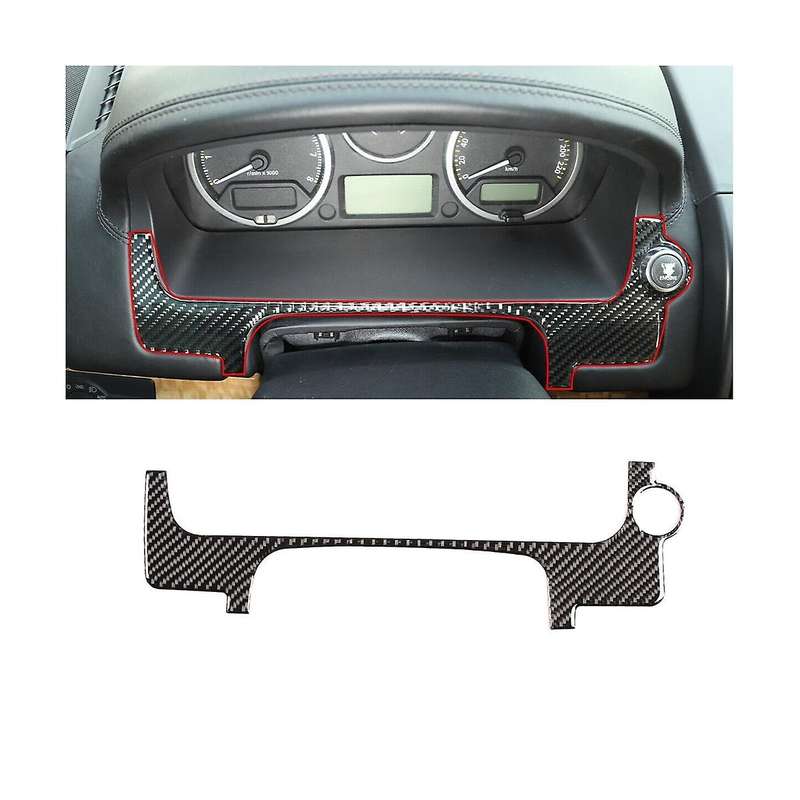 Dashboard Decorative Stickers Carbon Fiber for 2 2007-2012 Accessories