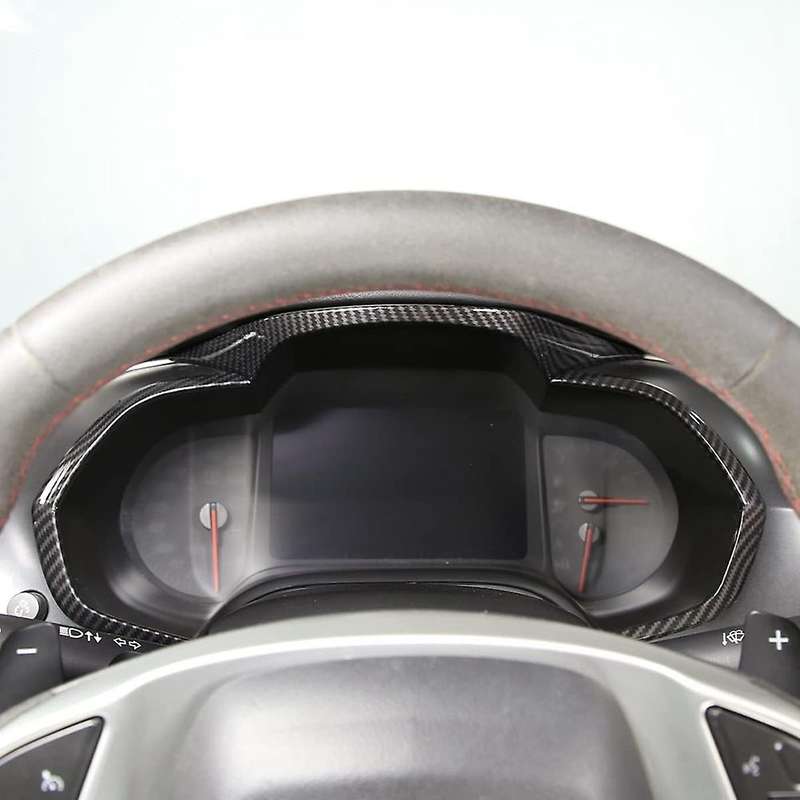 Dashboard Cover for Corvette C7 2014 2015 2016 2017 2018 2019 Accessories Abs Carbon Fiber
