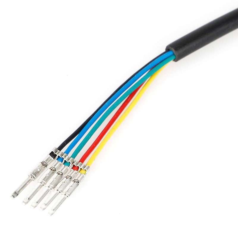 Dashboard Display Connecting Cable for Electric Scooter Display 5 Pin Instrument Throttle Cable Par