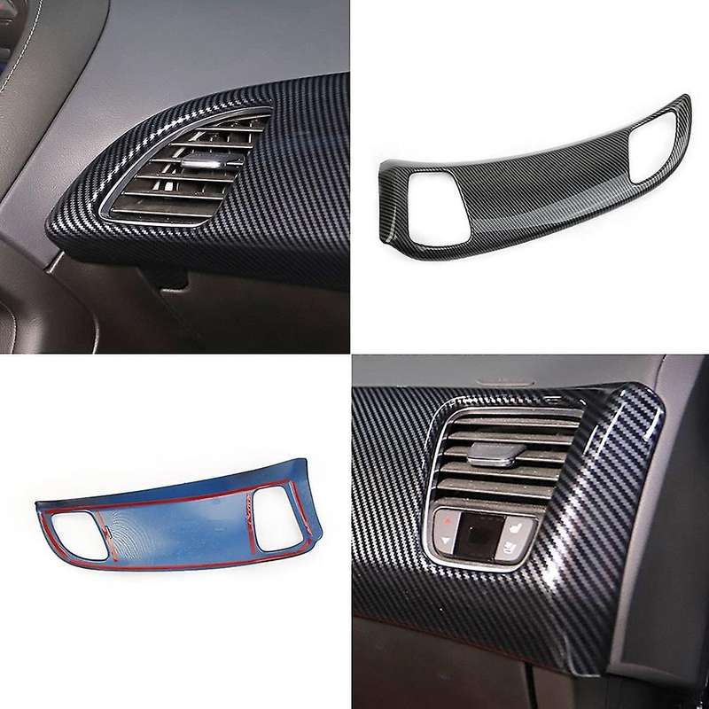 Dashboard Panel Decor Cover for Corvette C7 2014 2015 2016 2017 2018 2019 Accessories Abs Carbon Fi