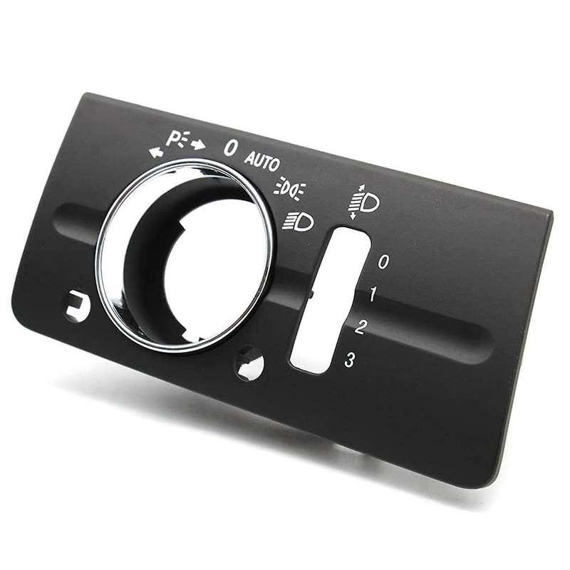 Dashboard Headlight Lamp Switch Cover Trim Replacement for W211 E Class 320 350 550 2003-2008 Type B