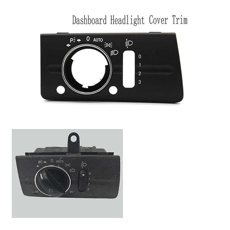 Dashboard Headlight Lamp Switch Cover Trim Replacement for W211 E Class 320 350 550 2003-2008 Type B