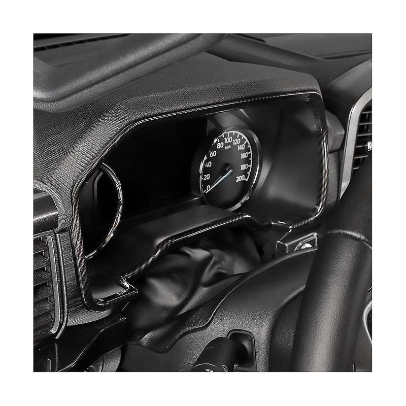 Dashboard Meter Panel Cover Trim for 2021 2022 2023 Dash Board Frame Bezel Accessories - ABS Carbon