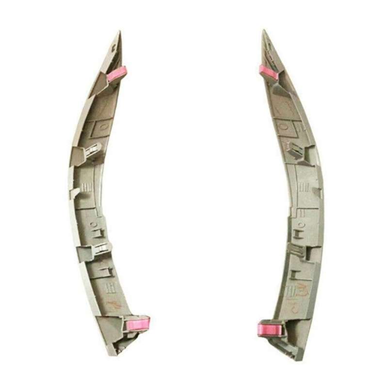 Dashboard Trim Cover Strip for Altis 2009-2013 Central Control Air Outlet Silver Frame(4PCS)