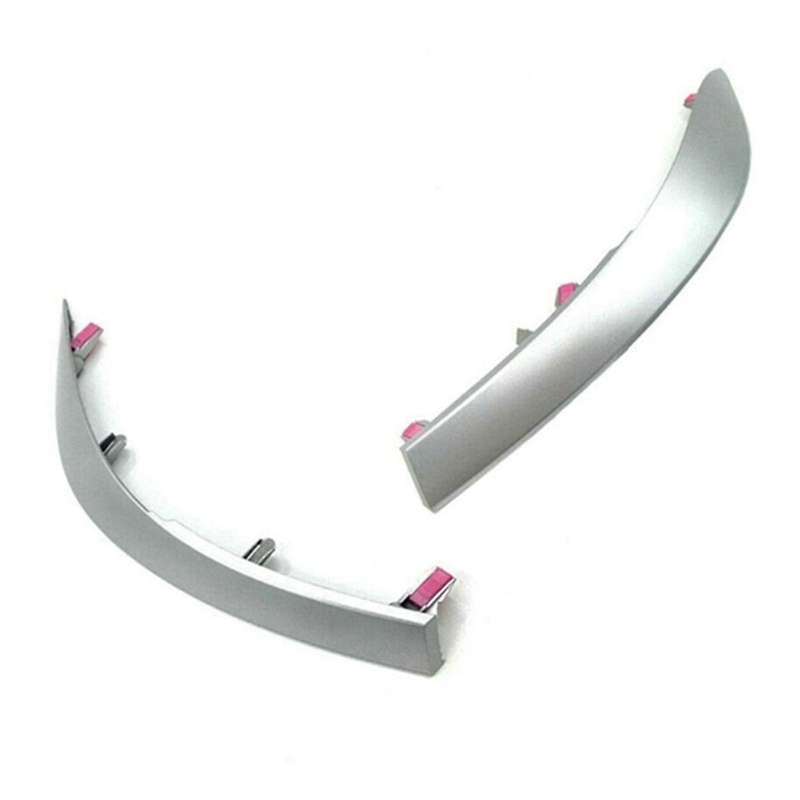 Dashboard Trim Cover Strip for Altis 2009-2013 Central Control Air Outlet Silver Frame(4PCS)