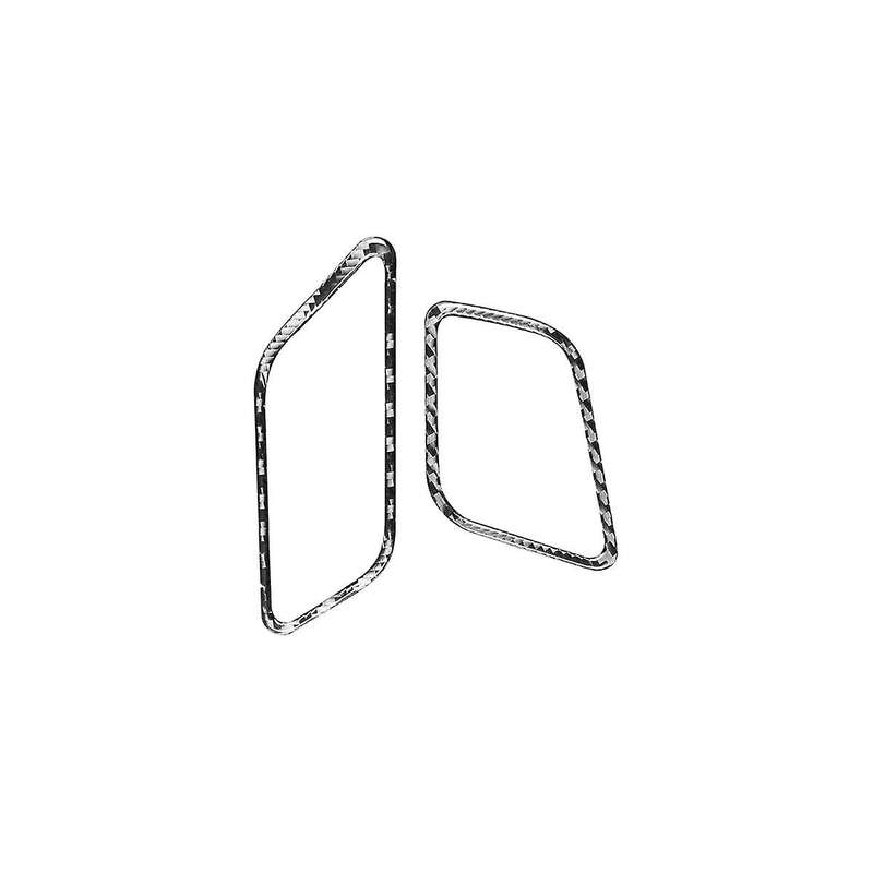 Dashboard Side Cover Trim Frame Sticker Decoration Carbon Fiber for Q5 2018-2023 Interior Accessori
