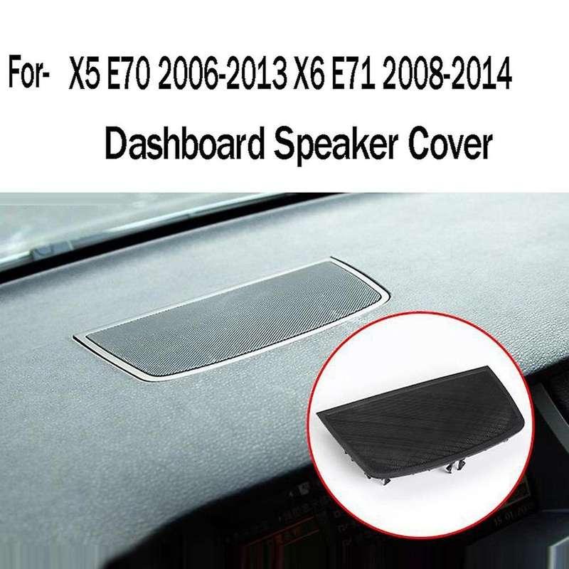 Dashboard Speaker Cover Panel Grille Speaker Net Cover for  X5 E70 2006-2013 X6 E71 2008-2014 51457
