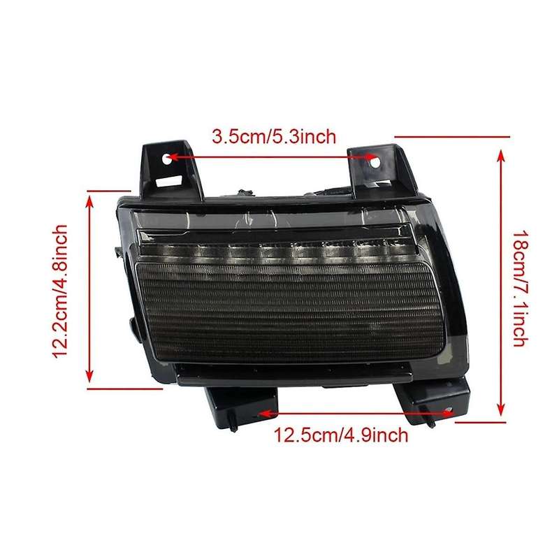 Daytime Running Lights Indicator Turn Signal Lights for 2018-2020 LED Turn Lights