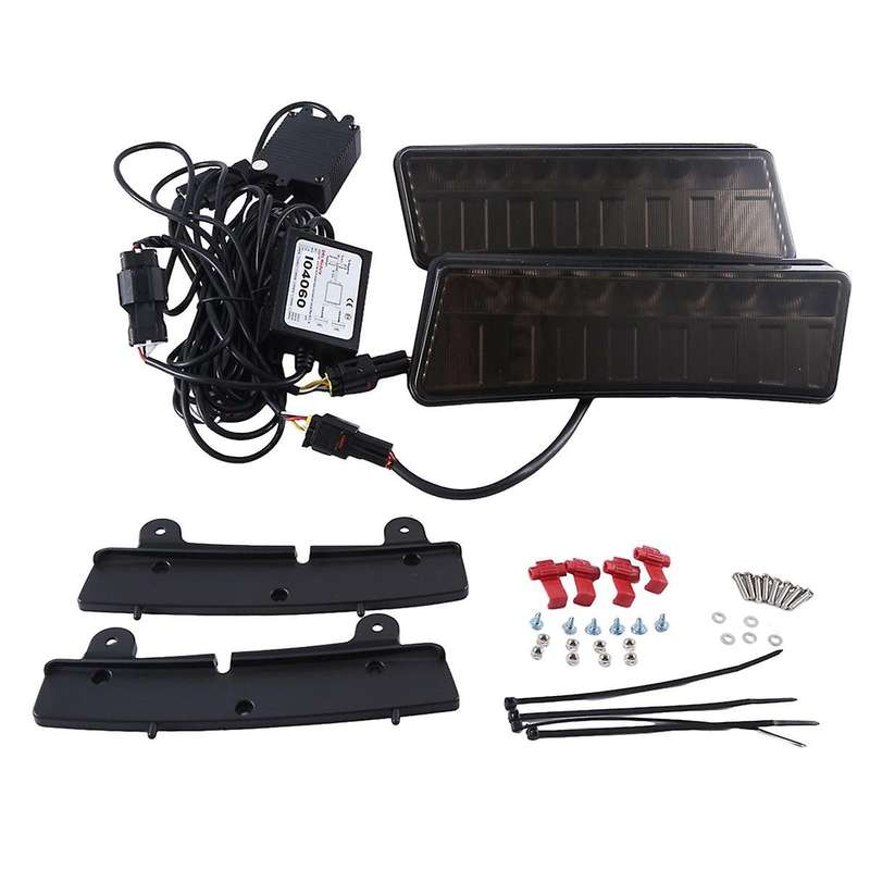 Daytime Running Light Led Turn Signal Fog Light for 03-05 As Shown