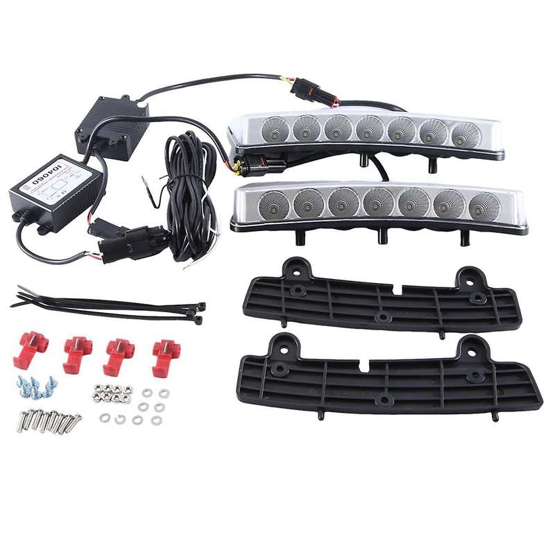 Daytime Running Light Led Turn Signal Fog Light for 03-05 White