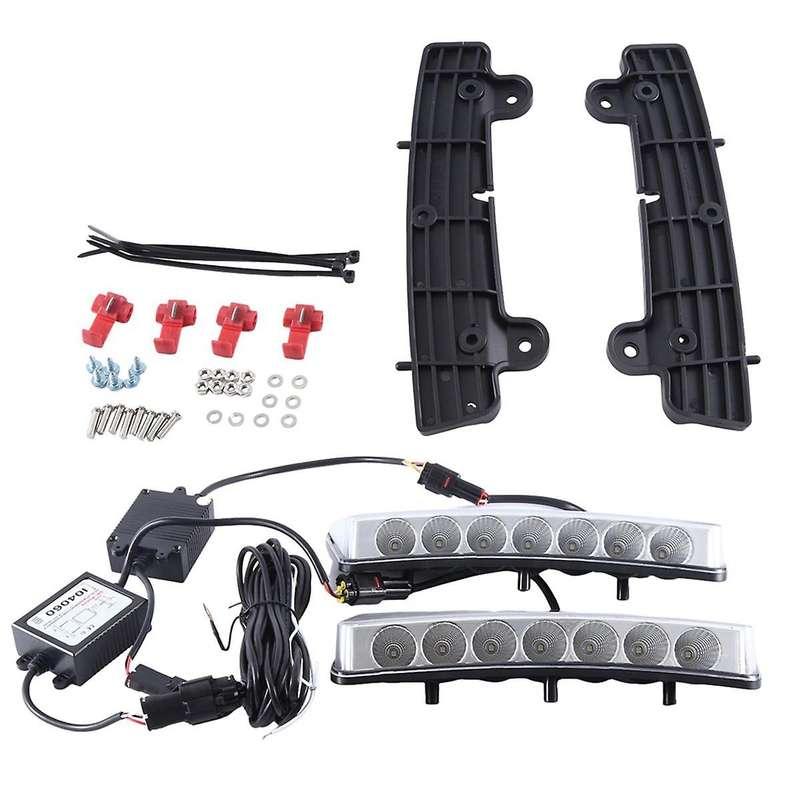 Daytime Running Light Led Turn Signal Fog Light for 03-05 White
