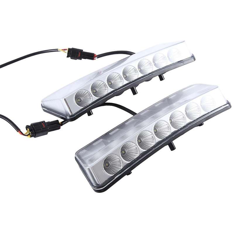 Daytime Running Light Led Turn Signal Fog Light for 03-05 White