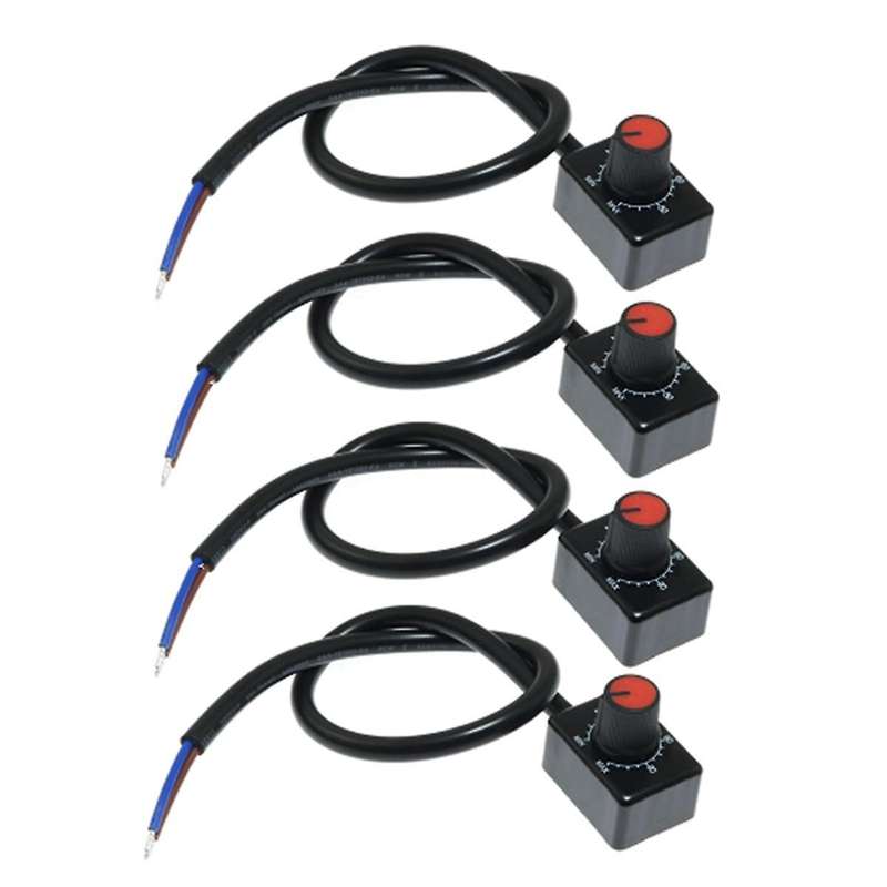 DC 0/1-10V Knob LED Dimmer,Low Voltage Passive Dimmer PWM Dimming for 0-10V or 1-10V Dimmable Electr