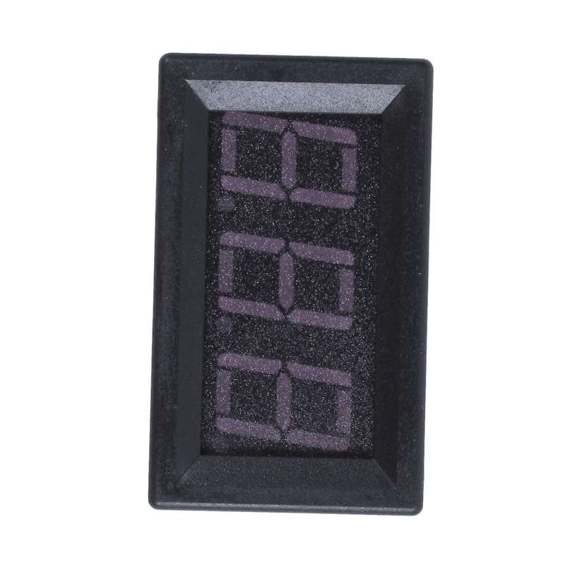 Dc 0-99.9v 3 Wire Led Digital Display Panel Volt Meter Voltage Voltmeter Car Motor - Red