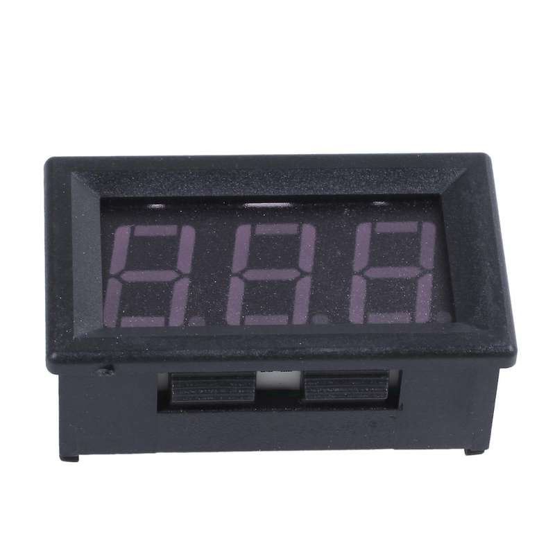 Dc 0-99.9v 3 Wire Led Digital Display Panel Volt Meter Voltage Voltmeter Car Motor - Red