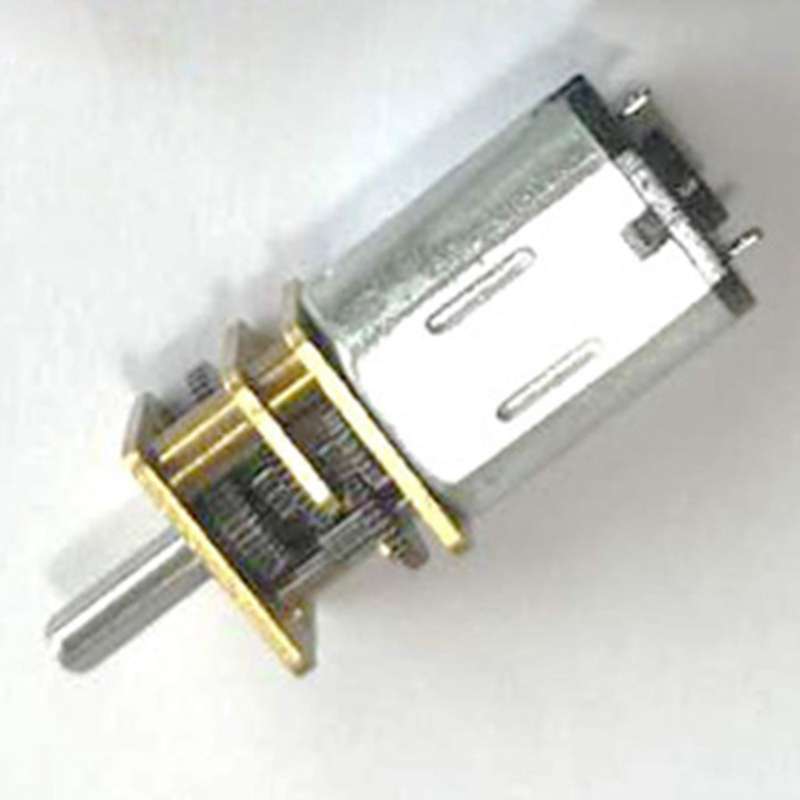 DC 12V Gear Reversible High Torque Worm Gear Motor with Long Output Shaft 100 RPM