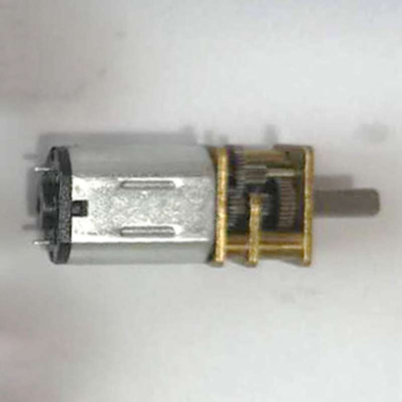 DC 12V Gear Reversible High Torque Worm Gear Motor with Long Output Shaft 100 RPM