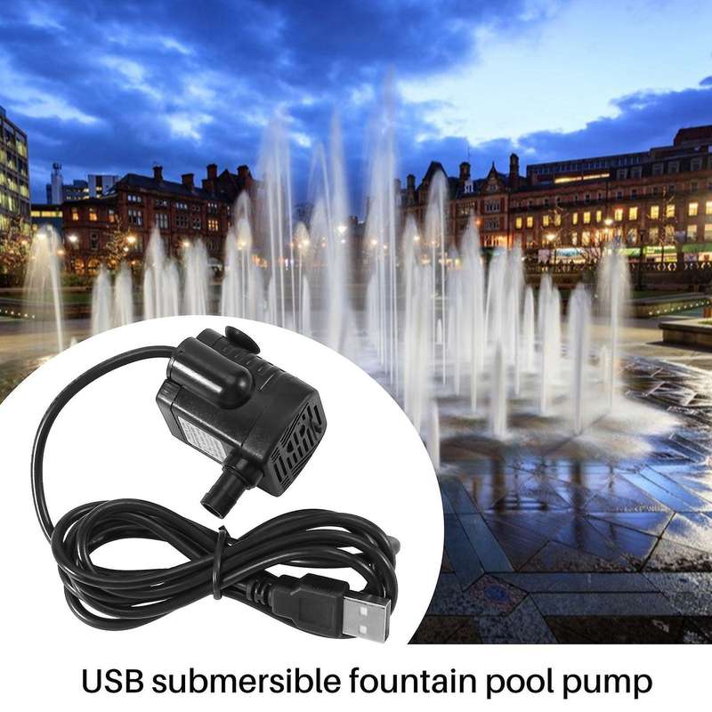 Dc 3.5v -9v 3w Usb Submersible Water Pump Aquarium Fountain Pond Pump