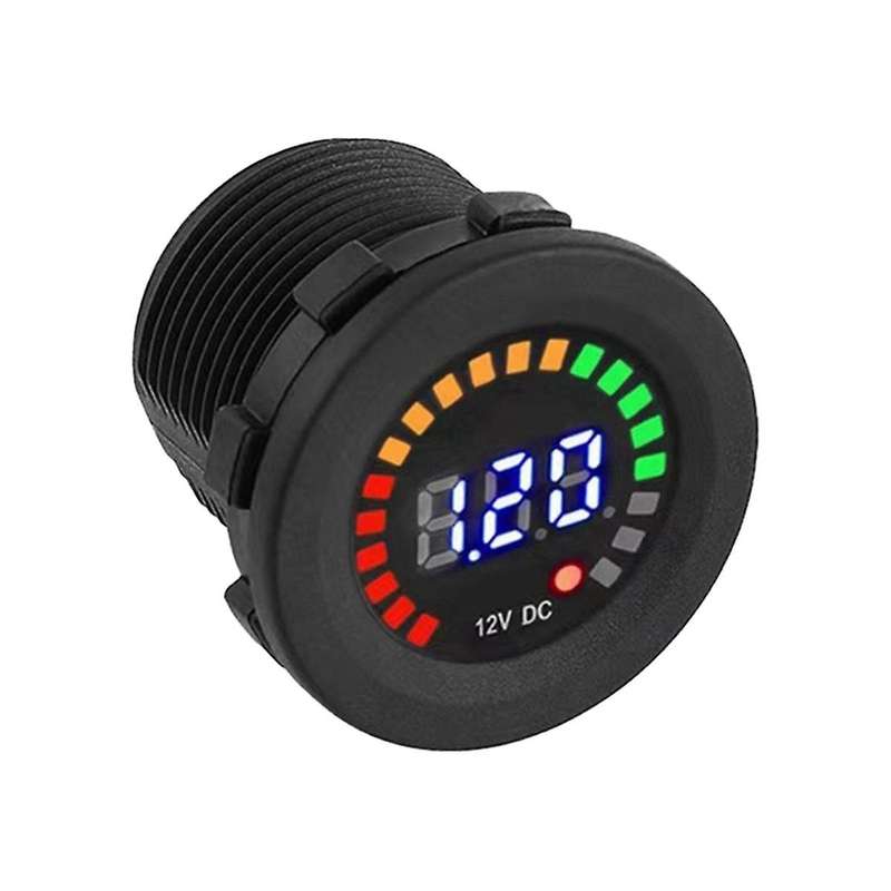 DC 12V Universal Car Motorcycle Boat LED Digital Voltmeter Panel Volt Meter Monitor Gauge Display Ca