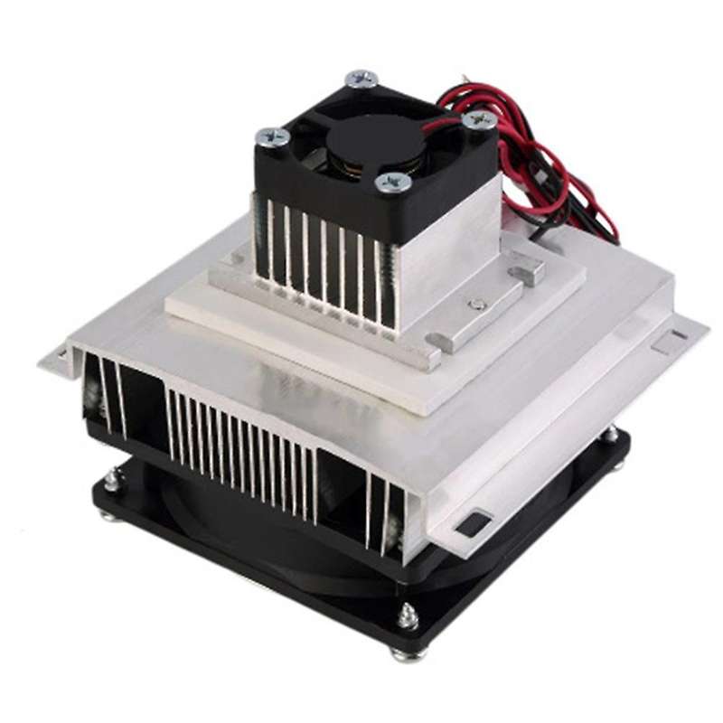 DC 12V Thermoelectric Peltier Refrigeration Cooler Semiconductor Air Conditioner Cooling System with