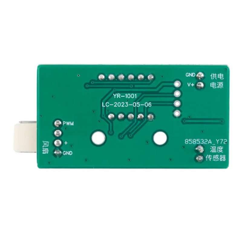 DC 12V PWM Temperature Detector Probe Controller Module 4-Wire Temperature Fan Controller Governor f