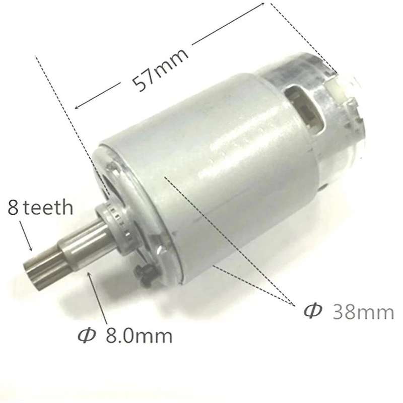 DC 8 Teeth Motor 12V for WU382 WU382.7 WX382 WX382.3 WX382.4 WX382.5 WX382.6 WX382.M WX382.M1 Hammer