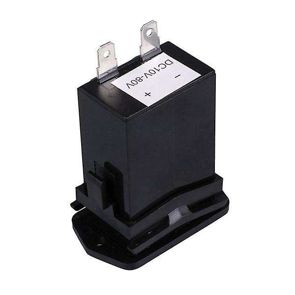 DC10V-80V Mechanical Hour Meter Compatible Engine Generator Boat Automobiles