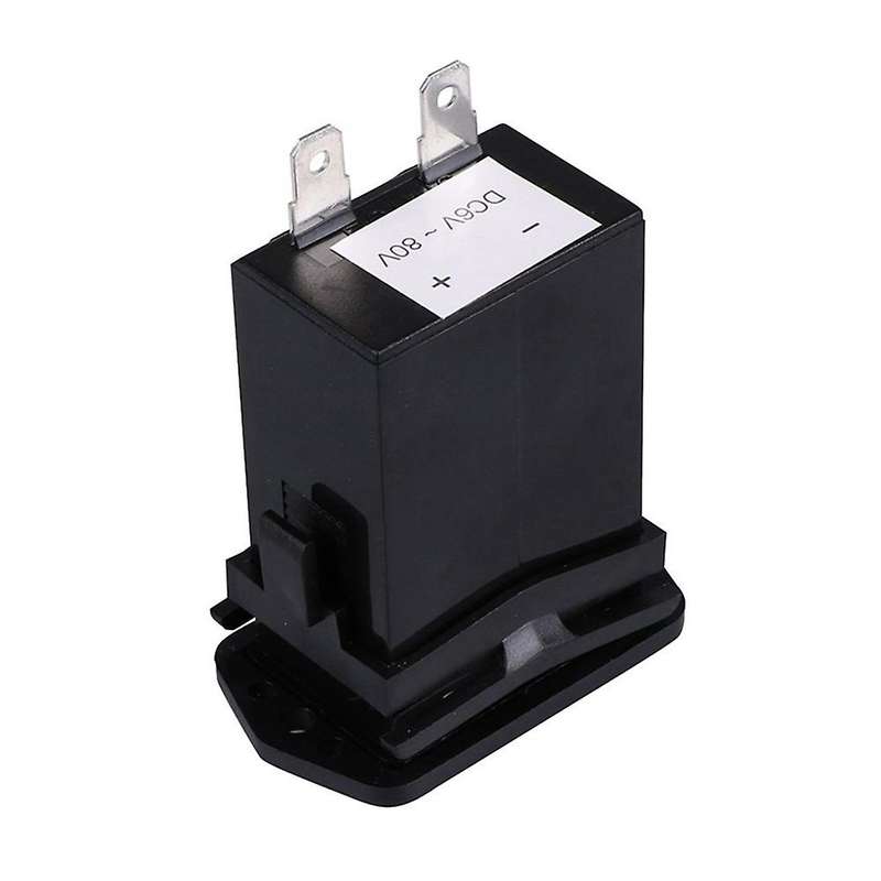 DC10V-80V Mechanical Hour Meter Compatible Engine Generator Boat Automobiles