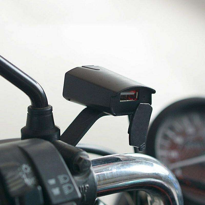 DC 8-32V Motorcycle Electric Car Waterproof Mobile Phone USB Charger with Indicator Light for Mobile