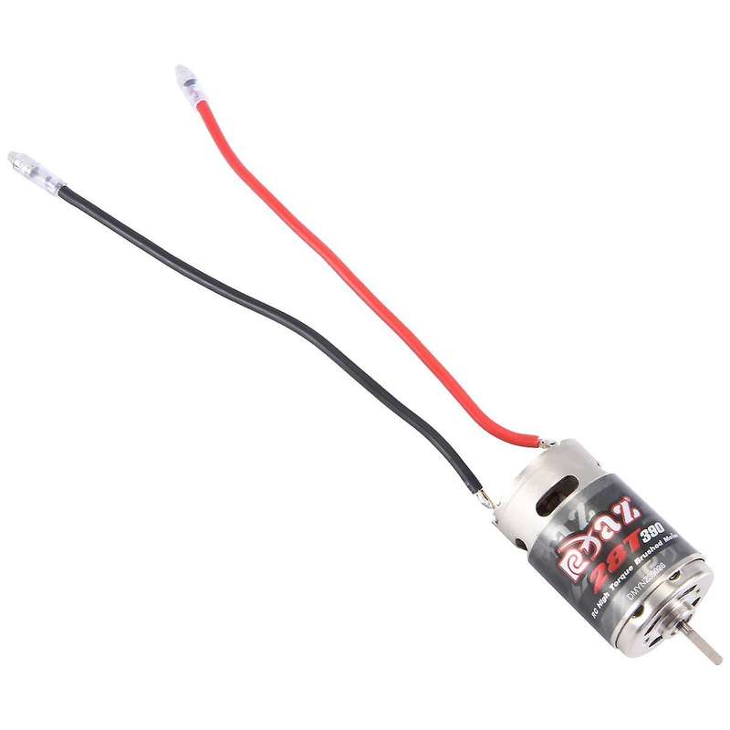 DC12V 390 28T Mini DC Motor 13000RPM High Speed Great Torsion Motor Diameter 27.6 mm All-Metal Motor