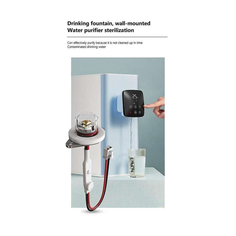 DC12-24V UVC 270-280NM Water Purifier Sterilization Pet Water Dispenser Humidifier LED Disinfection
