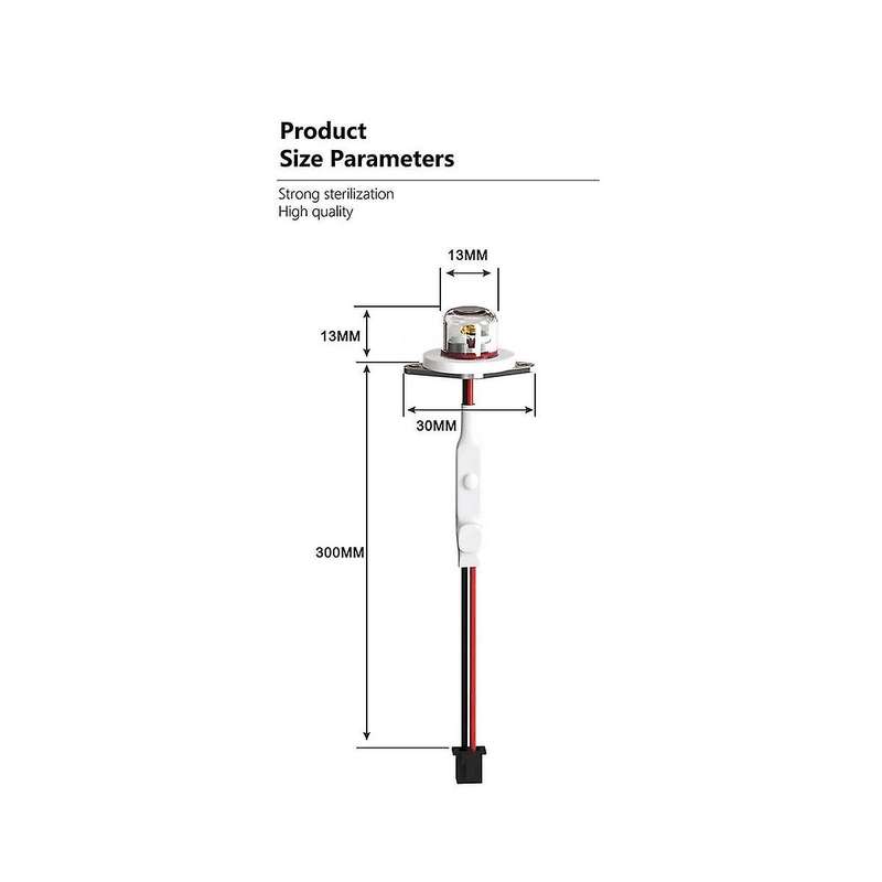 DC12-24V UVC 270-280NM Water Purifier Sterilization Pet Water Dispenser Humidifier LED Disinfection