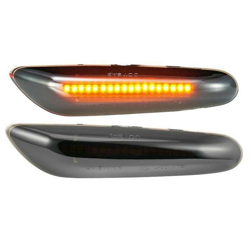 DC12V Flowing Side Light Retrofit Side Turn Signal Light for Car Suitable for 1/3/5 Series E46 E60 E