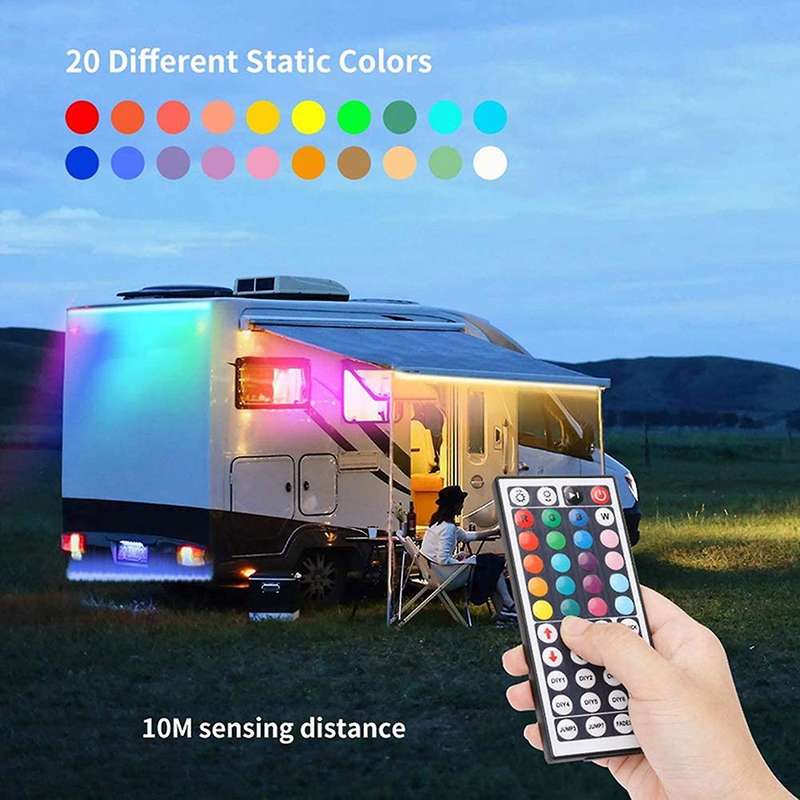DC12V RGB LED Controller+44 Keys Remote Control RGB Control Box IR Light Strip Controller for 2835