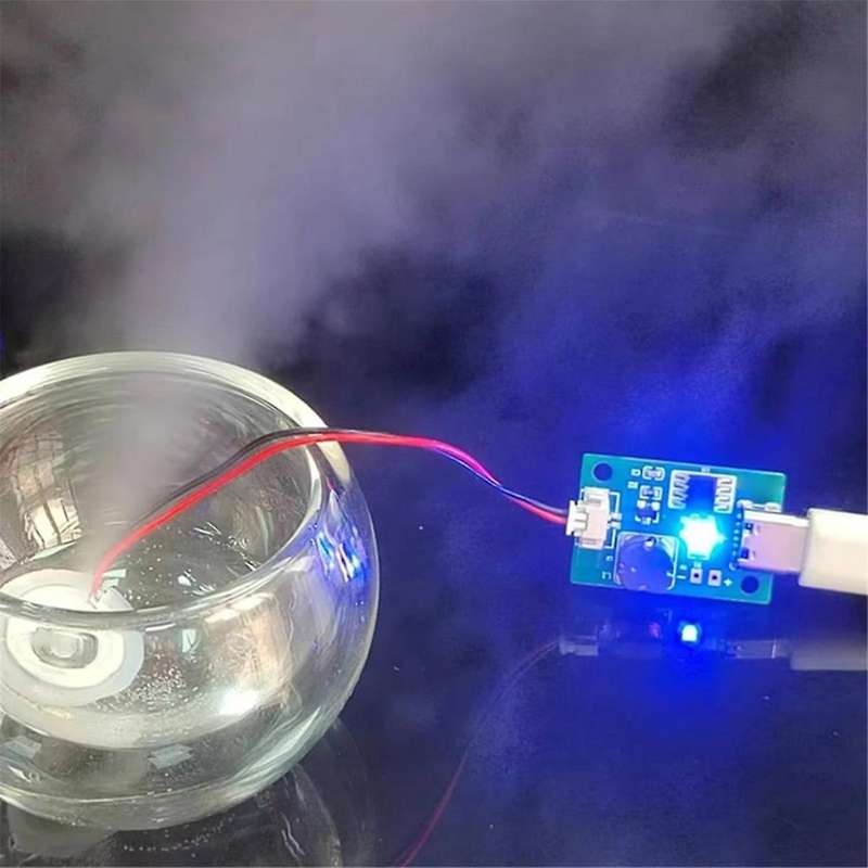 DC5V Single Non-Switched Atomization Humidification Module DIY Ultrasonic Atomizer TYPE-C Mini Humid