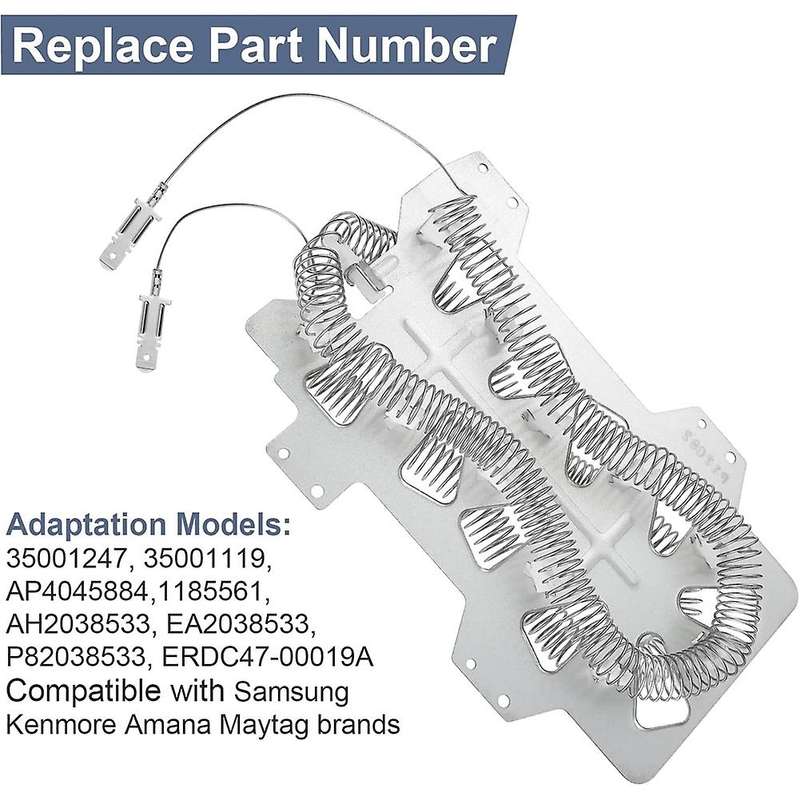 DC47-00019A , Duty Dryer Heating for Dryer Heating 2068550, AP4201899