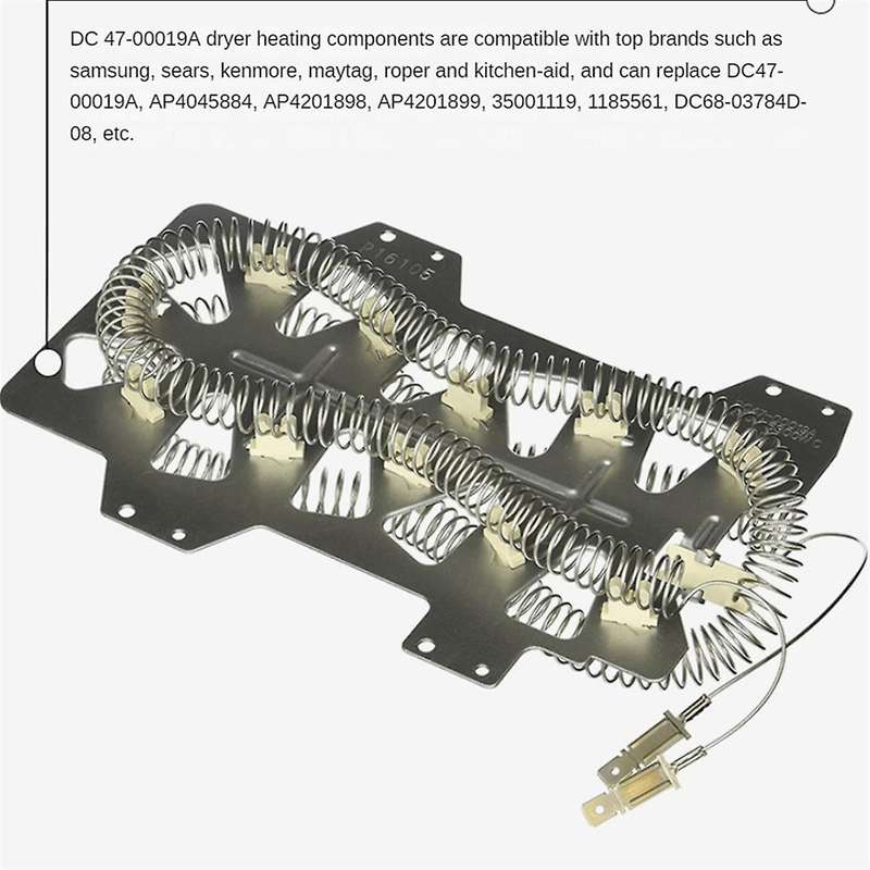 DC47-00019A Dryer Heating Elements Kit for LG, , Dryers DC96-00887A+DC47-00016A+DC47-00018A