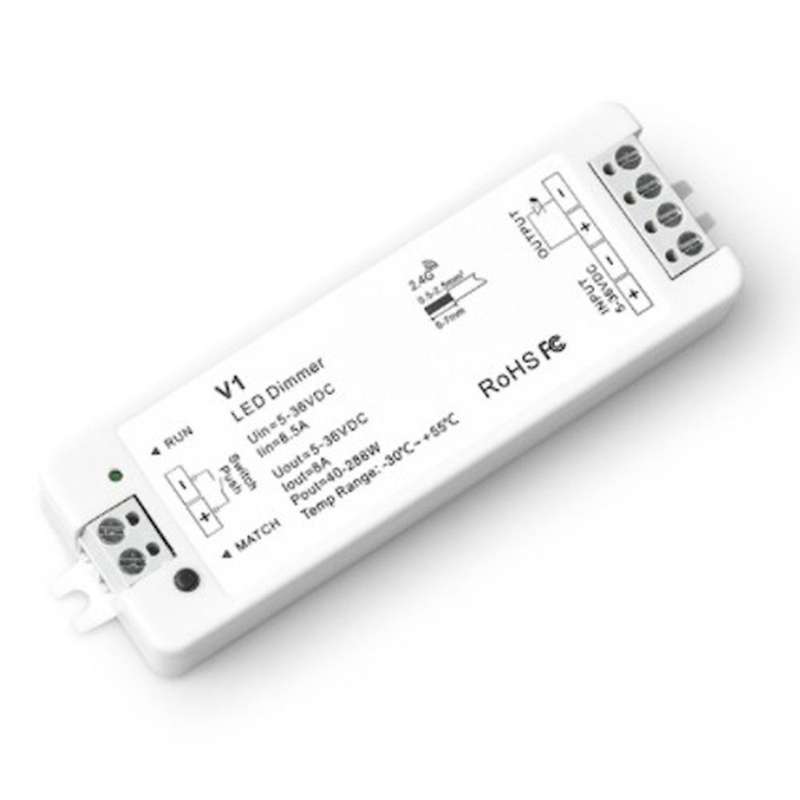 DC5-36V 8.5A V1+R11 Press Led Controller Set Single Color Strip Dimmer Switch for SMD3528 5050 LInea