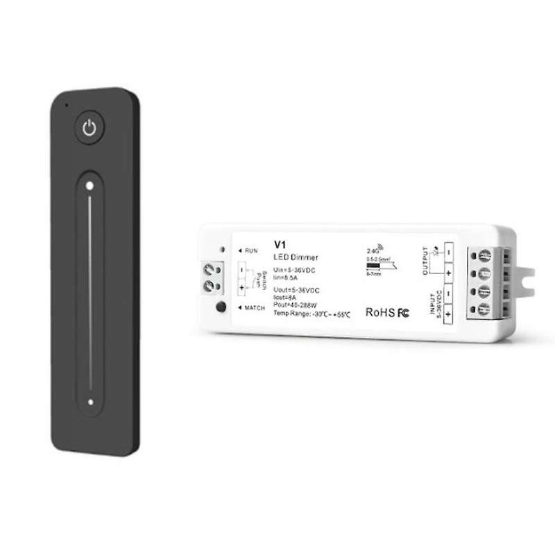 DC5-36V 8.5A V1+R11 Press Led Controller Set Single Color Strip Dimmer Switch for SMD3528 5050 LInea
